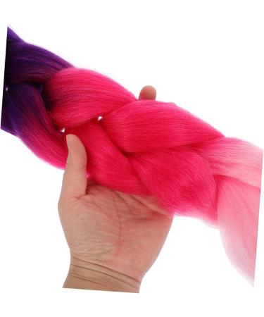 DOITOOL Braid Hair Extension Synthetic Braided Extensions High Temperature Hair Braid Crochet Twist Braids Hair Color Wigs Synthetic Wigs Jumbo Braiding Hair Extension To Weave Extend - Buy Online on GoSupps.com