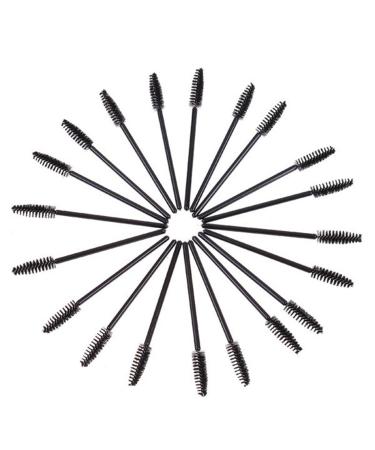 200 PCS Disposable Crystal Eyelash Mascara Brushes Wands - Black and Rose - Buy Online on GoSupps.com