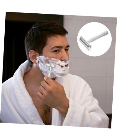Fomiyes Stainless Steel Razor Set - Manual Shave Kit with Cushioning Cup & Double-Edged Blade for Men s Grooming - Buy Online on GoSupps.com