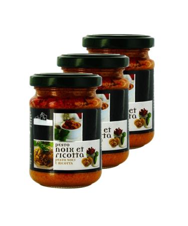 Antico Casale Lot 3x Pesto Noix et Ricotta - Antico Casale - pot 130g