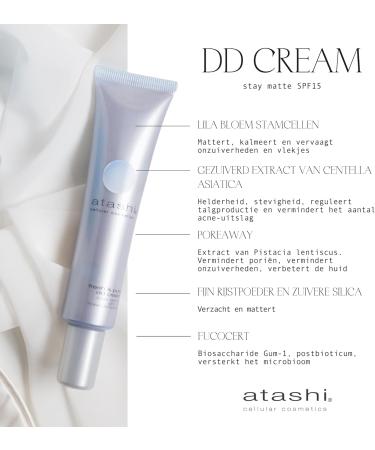 atashi Fresh & Pure Dd Cream Stay Matte Intenso 40 Ml - Buy Online on GoSupps.com