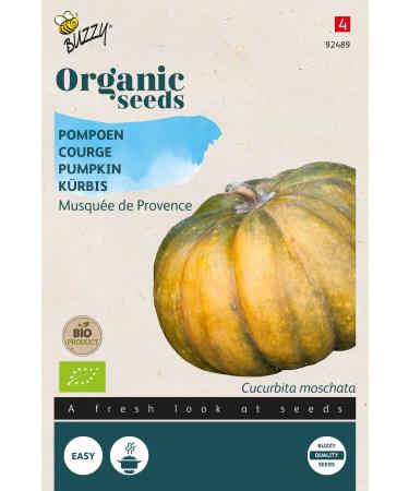 Buzzy Organic Edible Squash Musqu e de Provence(BIO) - Content: Approx. 2.5 Grams