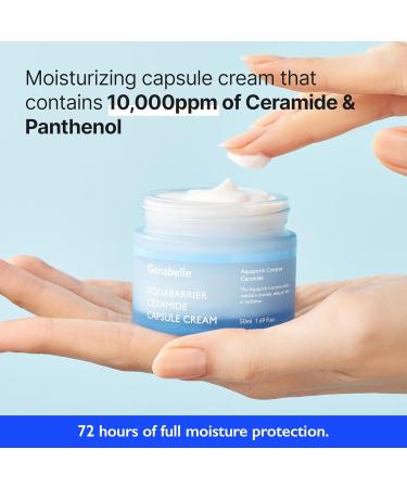 Revitalize & Nourish: Aquabarrier Ceramide Capsule Cream - Intensive Hydration & Skin Barrier Repair | 72-Hour Moisture Lock Dermatologist Tested - 1.69 fl Oz for Global Shipping - Buy Online on GoSupps.com