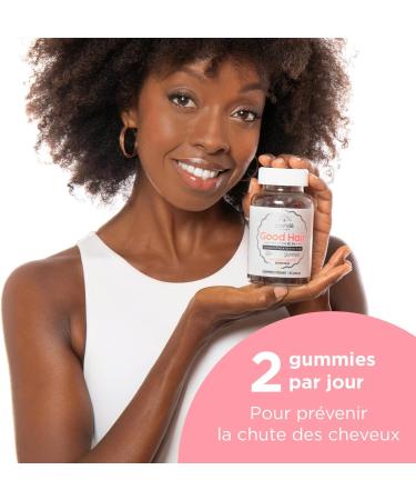 Lashil Beauty - Good Hair Women - Food Supplements - Anti-Hair Loss - Made in France - Venus Hair Biotin Iron Zinc MSM Vitamin B6 B12-120 Gummies - Buy Online on GoSupps.com