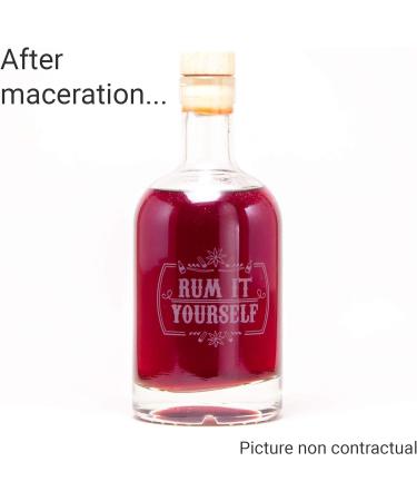 Mix for Flavoured Rum - Bissap | Make Your Own Homemade Liquor Infusions Gift Set | Alcohol Infusion-Kit | Perfect Rum Gift for Men | DIY Infusion Set - Buy Online on GoSupps.com