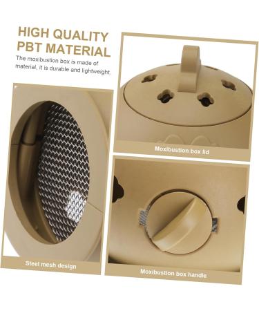 Fomiyes 2-Piece Cardboard Moxa Massage Device - MOXIBUSITION-KIT & MOXATOP Tools for Home Healing - Buy Online on GoSupps.com