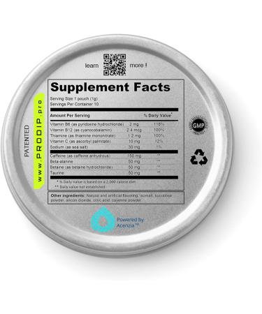 PRO-DIP Energy Oral Pouches Multipak - 3 Tins / 30 Servings - Buy Online on GoSupps.com