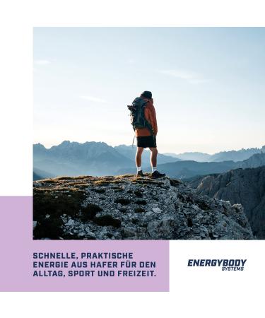 Energybody Bavarian Bar Blueberry - 24x50g Energy Bar | Carb Bar for Endurance & Strength Training | No Chocolate Ideal for Leisure & Professional Use - Buy Online on GoSupps.com