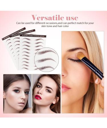 Ipetboom Autocollants pour Sourcils - 6 Feuilles D'autocollants de Tatouage pour Sourcils Marron Clair Imperm ables pour La Mise en Forme Et Le Toilettage Des 1 unit (Lot de 1) - Buy Online on GoSupps.com