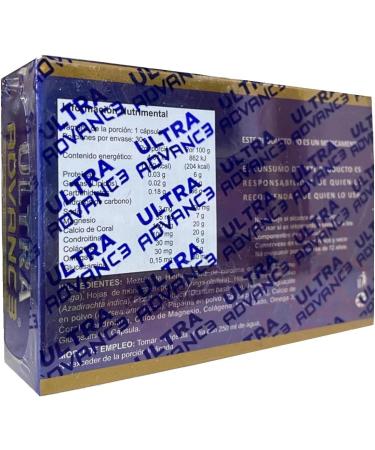 Ultra Advance 3 Gold Herbs of Traditional Use 30 Capsules - Buy Online on GoSupps.com