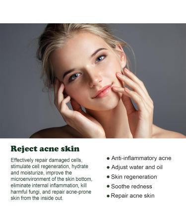 Acne Removing Facial Serum Natural Tea Tree Repairer Reduces Pimples and Blackheads for Acne and Oily Skin Moisturizing and Fine Pores for Women and Men 3 Pieces - Buy Online on GoSupps.com