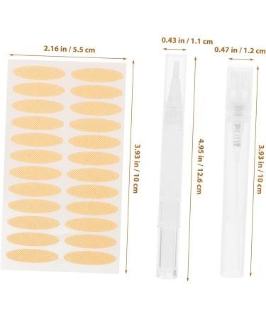 minkissy 3 Sets Double Eyelid Sticker Set Eye Lift Tape for Droopy Lids Lifting Tape Makeup Supplies Stickers for Girls Girl Double Eyelid Tape Lifting Belt Invisible Plastic - Buy Online on GoSupps.com