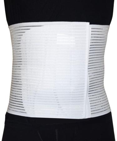 Abdominal Belt Post Operation | Unisex Compression Band for Post Birth Relief & Back Pain - Size S (White) - Buy Online on GoSupps.com