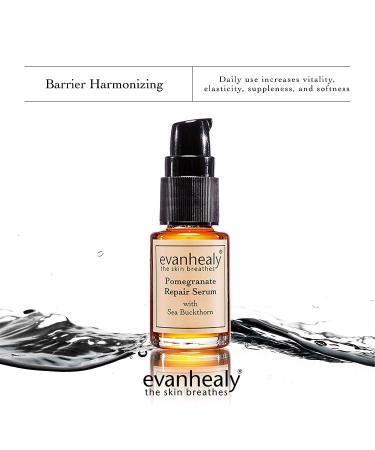Organic Pomegranate Repair Serum with Sea Buckthorn Berry Oil & Rosehip Seed Moisturize, Balance, and Nourish Facial Skin - Buy Online on GoSupps.com