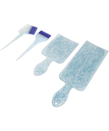 Kit de Planche de Coloration de Cheveux Kit de Planche de Mise en vidence de Cheveux de Blanchiment Polyvalent Professionnel pour Salon (BLUE) - Buy Online on GoSupps.com