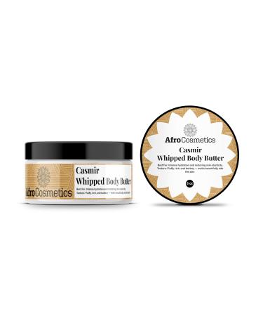 AFROCOSMETICS Casmir Type Whipped Body Butter Hydrates and Nourish the Skin 8 oz