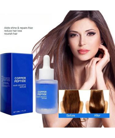 Fleava Copper Peptides for Hair Advanced Copper Peptide for Women Hair Growth Serum Serum Hair Copper Peptide Hair Growth Serum Copper Peptide Serum for Hair Loss Copper Peptide Hair Regrowth - Buy Online on GoSupps.com