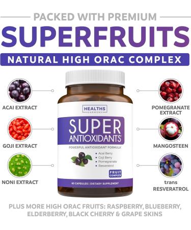 Super Greens & Antioxidants (2-Month Supply) Antioxidant Power Greens Bundle of Organic Super Greens Powder - Complete Superfood (120 Capsules) & Super Antioxidants - Powerful Superfood (120 Capsules) - Buy Online on GoSupps.com