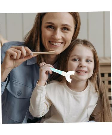 Plafope Children's Toothbrush Set - 3 Silicone Oral Care Tools for Kids | Gentle Mouth Cleaning & Dental Hygiene - Buy Online on GoSupps.com