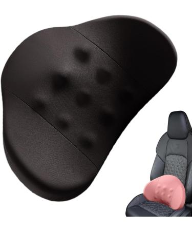 Car Seat Back Support | Driving Lumbar Support Cushion | Comfortable Lumbar Support Pillow for Car Ergonomic Back Cushion for Workplace Black - Buy Online on GoSupps.com