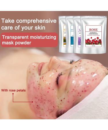 Kit de 6 Masque Facial en Poudre Masque Hydrogel Peel Off Premium Modeling Peel-Off Jelly Mask Face Care Rubber Mask Hydratant et Nourrissant pour une Peau Lumineuse et Douce - Buy Online on GoSupps.com