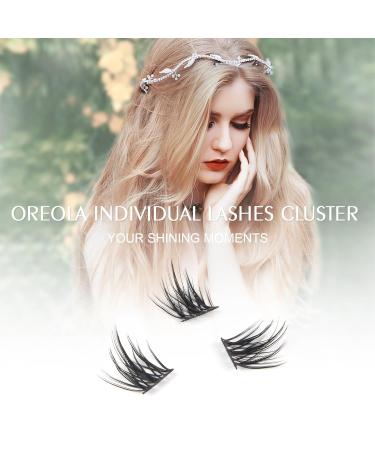 Oreola Single Eyelashes - 144 Pieces Cluster Super Thin Ribbon 8-16 mm DIY Eyelash Extensions for Beginners | International Shipping - Buy Online on GoSupps.com