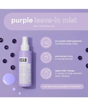 VERB Purple Leave-in Mist 4 fl oz - Buy Online on GoSupps.com