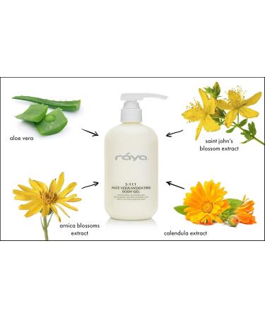 Raya Aloe Vera Hydrating Body Gel 16 oz | Natural Moisturizing Gel for Face & Body | Soothe & Hydrate Skin | Ideal for Sun Exposure - Buy Online on GoSupps.com