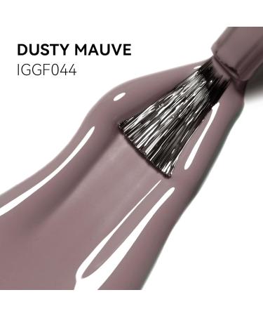 MEGIOR Dusty Mauve Gel Nail Polish 15ml Gel Polish High Gloss Soak Off UV LED Nail Gel Polish for Nail Art Manicure Salon DIY Home Gift for Girls - Buy Online on GoSupps.com