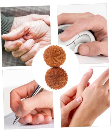 Clispeed 2ST Wooden Massage Globe | Yoga & Meditation Massage Tool | Hand Massager & Durian Gym Accessory - Buy Online on GoSupps.com