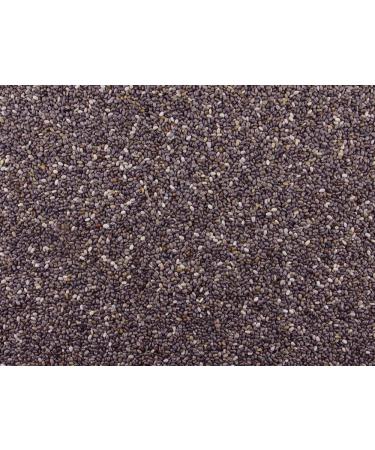 Gorilla Food Co. Whole Dark (Black) Chia Seeds - 5kg (Bulk Pack) - Raw - Non-GMO