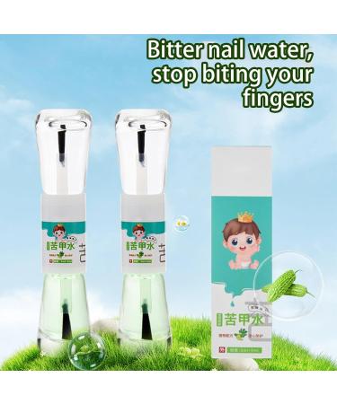  Vibhgtf Children's Anti-Bite Nail Polish - Chewable Cap - 5 ml - Bitter-Flavored Nail Polish for Children - Stops Finger Sucking - Buy Online on GoSupps.com
