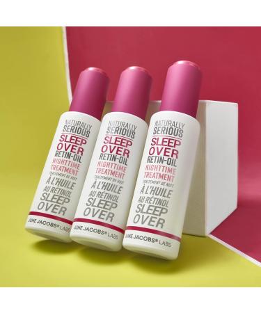 Naturally Serious Sleepover Retin-Oil | Vegan Anti-Aging Night Treatment | Cruelty-Free Skincare for International Shipping - Buy Online on GoSupps.com