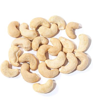1 lb Raw Cashews - Non-GMO Deluxe Whole Nuts, Unsalted, Unroasted - W-320 Size, Vegan & Kosher - Bulk Packed - Rich in Phosphorus, Magnesium, Copper & Manganese - Buy Online on GoSupps.com
