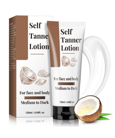 Starryl Selftanning cream for face and body Self Tan Express Bronzing selftanning lotion 120 ml