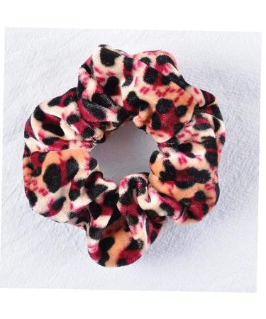 Leopard Scrunchies for Women - 1PC Elastic Hair Band & Ponytail Holder - Random Color Hair Accessories - Buy Online on GoSupps.com