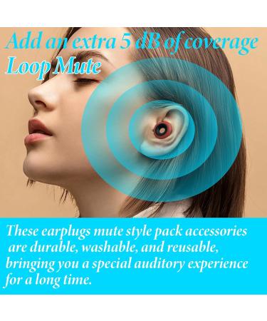 Molain 12 Pcs Earplugs - Quiet Ear Plugs for Sleep Office & Outdoor - 5 dB Noise Reduction Accessories - Buy Online on GoSupps.com