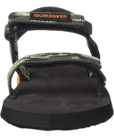 Quiksilver Boy's Monkey Caged Sports Sandals - Green/Black - Size 9 UK - Buy Online on GoSupps.com