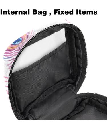 Shop Pink Peacock Springs Women's Binding Storage Bags | Portable Menstrual Pad & Tampon Holder | Multi-Colored Storage for School & Office - Buy Online on GoSupps.com