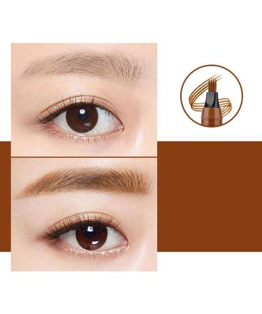 Gusengo Eyebrow Pencil Eyebrow Tattoo Pen Eyebrow Tattoo Pen 4 Point Eyebrow Pencil Eyebrow Tattoo Pen Fork TipFine Brow Pen Four-Headed Anti-Sweat Eyebrow Pencil - Buy Online on GoSupps.com