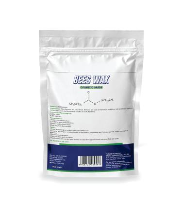 Pure Raw Beeswax 110gm - Cosmetic Grade for Skin Hand & Lip Balm | Ideal for Creams Lotions Soaps - International Shipping Available - Buy Online on GoSupps.com
