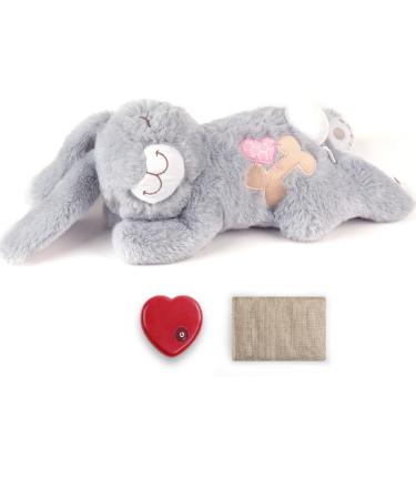 Pet Prime Dog Seat toy Pan Proxy Technology Heartbeat Plush Tier for Pets Plush Puppy Toys - Plush Bear (Snuggle Rabbit) - Buy Online on GoSupps.com