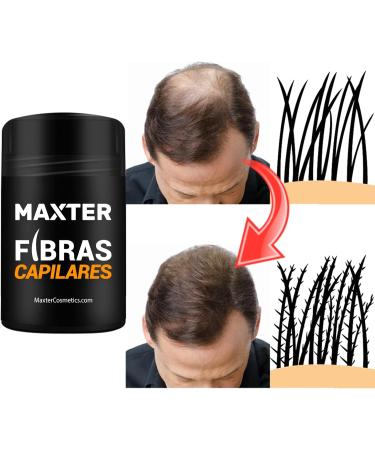 Maxter Hair Fibres for Men & Women Pocket Size - Natural Hair Powder for Building Thickening and Hair Loss Coverage in 30 Seconds (Medium Brown 3g Mini) - Buy Online on GoSupps.com