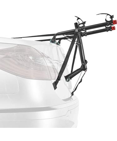 Deluxe Trunk Mounted Bike Rack - 2-Bike Capacity - Black - Buy Online on GoSupps.com
