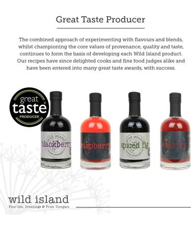 Wild Island Cherry Vinegar 250ml - Premium Quality Cherry Vinegar - Buy Online on GoSupps.com