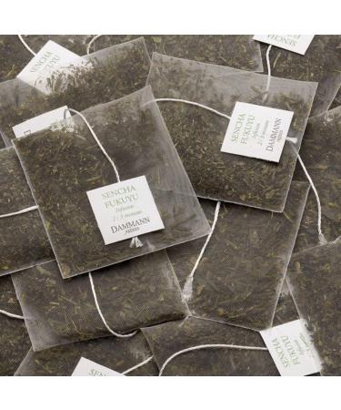  Dammann Fr res Dammann Fr res Sencha Fukuyu Green Tea 25 Bags Crystal Net Weight 50g - Buy Online on GoSupps.com