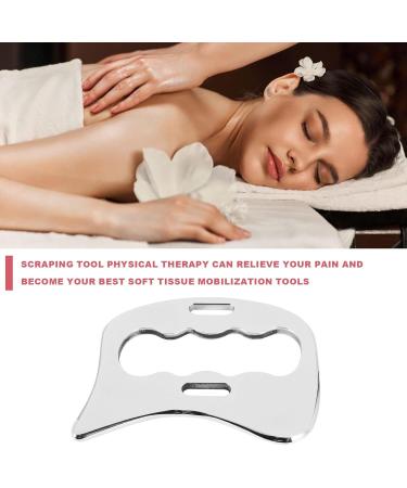 LYNNRICK Stainless Steel Guasha Massage Tool | IASTM Soft Tissue Scraping for Back & Legs - Buy Online on GoSupps.com