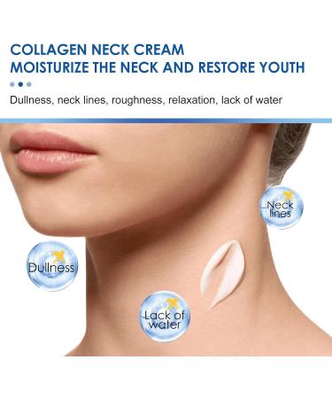 Collagen Neck Cream Neck Firming Cream Tighten And Lift Neck Cream For Loose Skin Neck Tightening Cream Anti Aging Skin Tightening Cream Neck Care Moisturizer - Buy Online on GoSupps.com