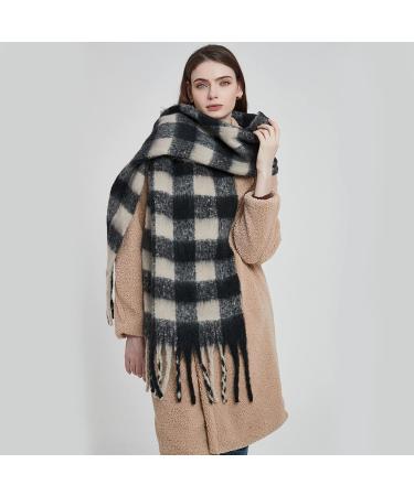 Shop XL Loop Scarves for Women & Men - Cozy Autumn Knitting & Cashmere Styles in Brown & Black - Buy Online on GoSupps.com