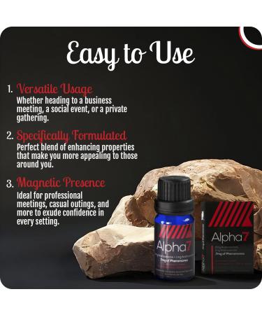 Alpha 7 Unscented Men s 7 mg of Pheromone Cologne - Pheromone Infused Oil to Boost Confidence & Attract Attention - Cologne Made with Premium Ingredients - 1x (1 ml) and 1x (10 ml) 10 Ounce (Pack of 1) - Buy Online on GoSupps.com